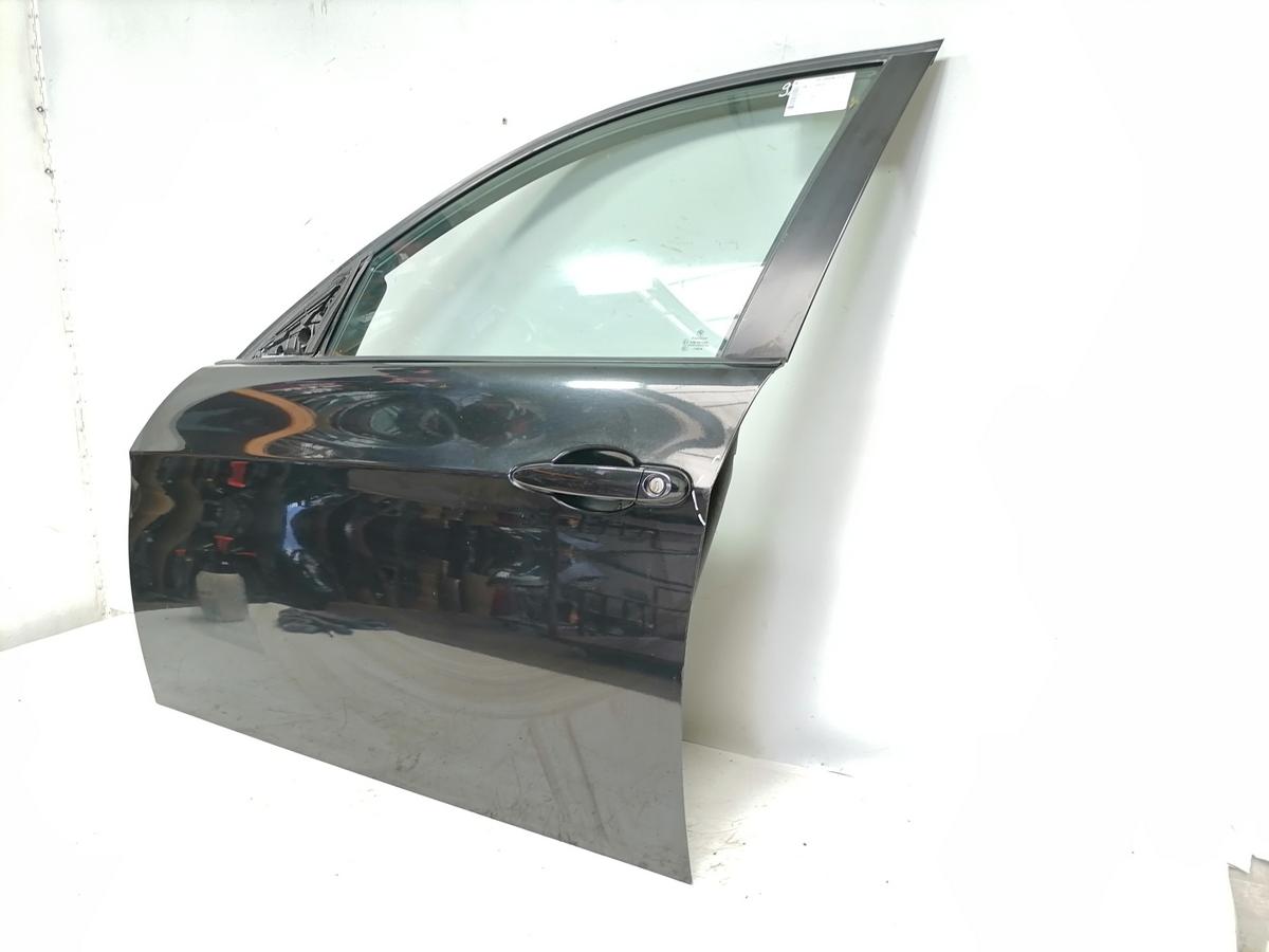 BMW 3er E90 E91 original T&uuml;r vorn links 475 Blacksapphire Rohbau Bj.2007